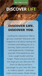 Mobile Screenshot of discoverlifemag.com